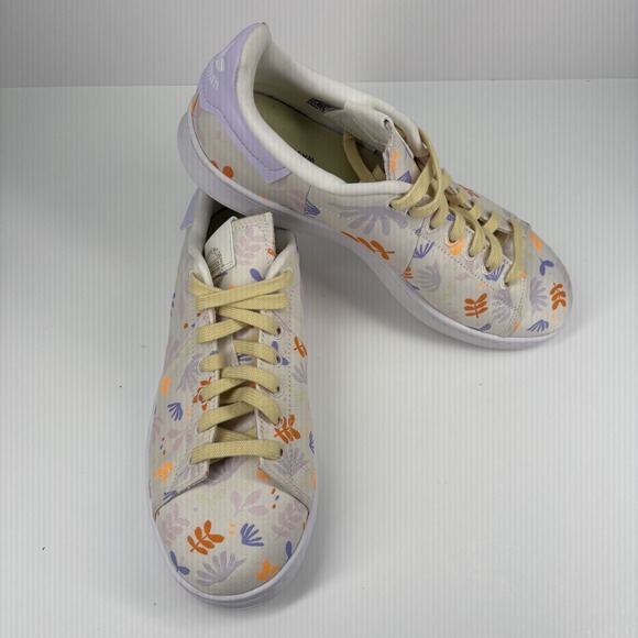 Adidas Stan Smith Plant Appreciation Day Women's 9 Cloud White Purple Sneakers‎ - Picture 14 of 16